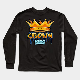 Crown king Long Sleeve T-Shirt